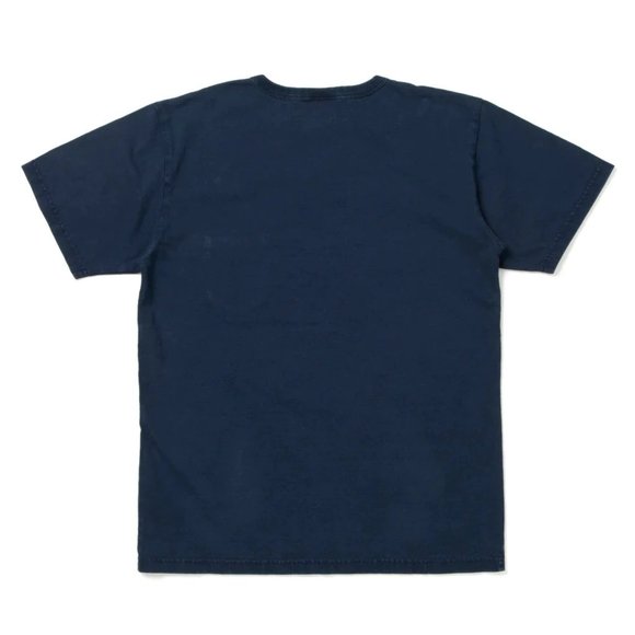 Studio D'Artisan Noragi Kasuri Sashiko Pocket Tee - Picture 2 of 2